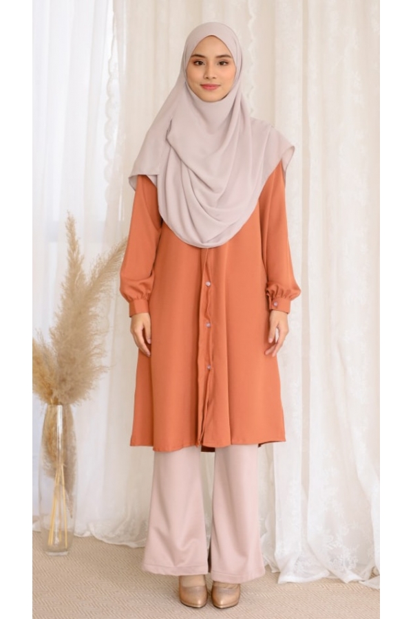 Jane Blouse - Orange Jane Blouse - Orange